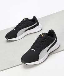 puma black shoes
