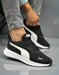 puma black shoes
